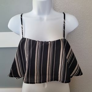BlueBlush Top Stripe halter L